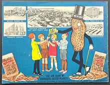 Load image into Gallery viewer, c1930s Dedicated to the Children of Canada Mr. Peanut Coloring Book Advertising
