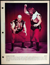 Load image into Gallery viewer, c1972 Lot of 22 Different Wrestling Photos Issued by Dimanche Vintage Sports
