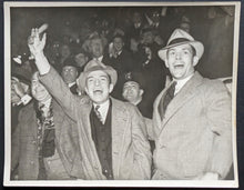 Load image into Gallery viewer, 1935-36 NHL Hockey Detroit Red Wings Aurie + Young + Roulston Type 1 Photo