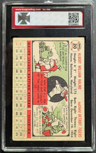 Load image into Gallery viewer, 1956 Al Kaline Detroit Tigers Topps Vintage Baseball Card #20 Graded KSA 3 VG