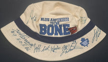 Load image into Gallery viewer, Toronto Maple Leafs Autographed Bucket Hat Signed x12 HOF Blue And White NHL