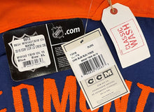 Load image into Gallery viewer, Edmonton Oilers CCM NWT Long Sleeve Crewneck Officially Licensed NHL Size XL