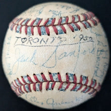 Load image into Gallery viewer, 1950 Toronto Maple Leafs Team Signed International League Baseball Autographed