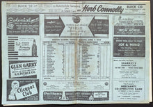 Load image into Gallery viewer, 1958-59 Boston Bruins Boston Garden Sports News Vintage Hockey Playoff Program