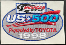 Load image into Gallery viewer, 1998 US 500 Cart Indy Car Race Michigan International Speedway Unused Patch VTG