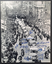 Load image into Gallery viewer, 1967 Toronto Maple Leafs Stanley Cup Championship Parade Photo Vintage JSA LOA