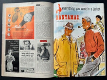 Load image into Gallery viewer, 1954 Original First Issue Sports Illustrated Vintage Magazine COA Topps Insert