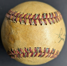 Load image into Gallery viewer, 1949 Official International League Baseball Autographed By Famous Umpires Signed