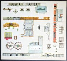 Load image into Gallery viewer, 1969 Canadian National Exhibition Pop Up Model Of Grounds + Buildings Fold Outs
