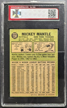 Load image into Gallery viewer, 1967 O-Pee-Chee #150 Mickey Mantle New York Yankees MLB Card Graded 4 VGE KSA