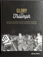 Load image into Gallery viewer, Glory and Triumph Hardcover Book Marcel Dionne Autographed Signed NHL Hockey HOF