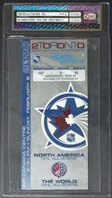Load image into Gallery viewer, 2000 50th NHL All Star Game Vtg Hockey Ticket Air Canada Centre iCert Slabbed