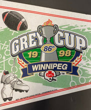 Load image into Gallery viewer, 1998 Winnipeg 86th Grey Cup CFL Football Pennant Vintage Calgary Stampeders