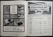 Load image into Gallery viewer, 1963 World Series Game 2 Los Angeles Dodgers New York Yankees Baseball Program