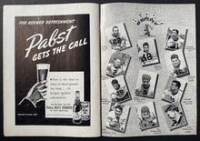 Load image into Gallery viewer, 1939 Wrigley Field NFL Program + Ticket Chicago Bears Vs Green Bay Packers Vtg