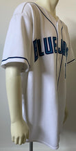 Load image into Gallery viewer, Vernon Wells Game Used Autographed Majestic Toronto Blue Jays Jersey Signed MLB