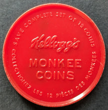 Load image into Gallery viewer, 1967 The Monkees Set of 9 Kellogg's Premium Collectible Plastic Vintage Coins