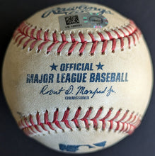 Load image into Gallery viewer, 2020 New York Yankees Baltimore Orioles Game Used Baseball MLB Holo