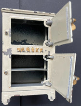 Load image into Gallery viewer, 1900's Era Antique Victorian Alaska Ice Box Refrigerator Sample Doll House Toy