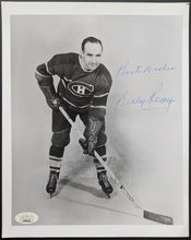 Load image into Gallery viewer, Billy Reay Autographed Signed Hockey Photo Montreal Canadiens JSA NHL Vintage