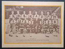 Load image into Gallery viewer, 1937/38 Boston Bruins Team Issued Oversized Photo With Envelope Vintage NHL