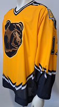 Load image into Gallery viewer, 1995-96 Dave Reid Pooh Bear Boston Bruins Alternate CCM Customized Jersey NHL