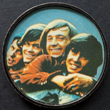 Load image into Gallery viewer, 1967 The Monkees Set of 9 Kellogg's Premium Collectible Plastic Vintage Coins