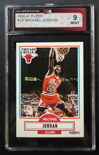 Load image into Gallery viewer, 1990-91 Fleer #26 Michael Jordan Chicago Bulls NBA Basketball Card Vintage