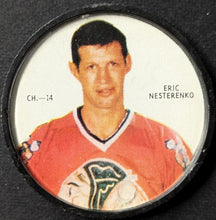 Load image into Gallery viewer, 1968/69 Eric Nesterenko Chicago Blackhawks Shirriff Hockey Coin NHL Short Print