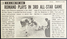 Load image into Gallery viewer, 1964 Topps Giant Baseball Cards Rockey Colavito Max Alvis John Romano MLB Vtg