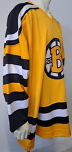 Load image into Gallery viewer, Boston Bruins Big B Yellow Replica NHL Hockey Jersey XXL Custom Crafted #29