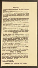 Load image into Gallery viewer, 1988 MLB All Star Workout + Skills Competition Ticket Reds Riverfront Baseball