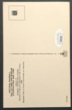 Load image into Gallery viewer, Robert Doerr Signed/Autographed Hall Of Fame Plaque Postcard Boston Red Sox JSA