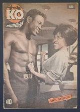 Load image into Gallery viewer, 1962 KO Mundial Spanish Boxing Magazine Emil Griffith Cover Complete Vintage