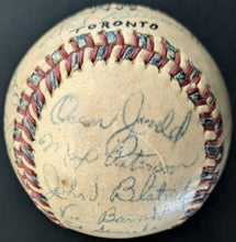 Load image into Gallery viewer, 1949 Toronto Maple Leafs Team Signed International League Baseball Autographed