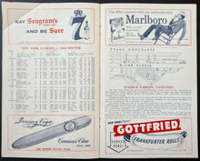 Load image into Gallery viewer, 1960 Yankee Stadium Program Tigers Yankees Mickey Mantle Roger Maris MLB Vtg