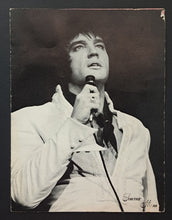 Load image into Gallery viewer, 1970 Las Vegas International Hotel Souvenir Menu Elvis Presley Photo Vintage