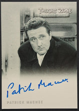 Load image into Gallery viewer, Patrick Macnee Signed Limited Edition Twilight Zone Trading Card Autographed