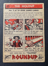 Load image into Gallery viewer, Lot Of 7 1956 Topps Roundup Vintage Trading Cards Jesse James Buffalo Bill
