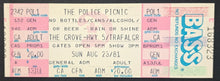 Load image into Gallery viewer, 1981 Police Concert Original Program+Unused Ticket Iggy Pop The Go Gos Specials