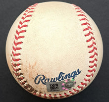 Load image into Gallery viewer, 2019 New York Yankees vs. Toronto Blue Jays Brett Gardner Game Used Baseball MLB