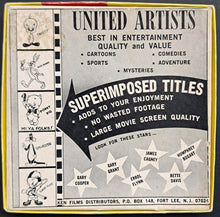 Load image into Gallery viewer, Adventures of Robin Hood Super 8mm Film Errol Flynn United Artists Movies VTG