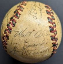 Load image into Gallery viewer, 1951 Montreal Royals International League Champions Autographed Baseball Signed