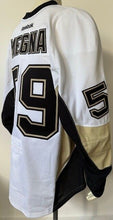 Load image into Gallery viewer, 2014-15 Jayson Megna Pittsburgh Penguins Game Worn Hockey Used Jersey NHL COA