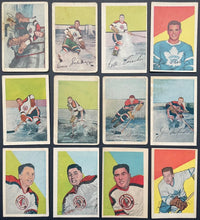 Load image into Gallery viewer, 1952-53 Parkhurst NHL Hockey Card Complete Set Full 105 Cards 4 Graded Horton RC