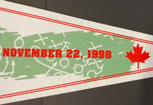 Load image into Gallery viewer, 1998 Winnipeg 86th Grey Cup CFL Football Pennant Vintage Calgary Stampeders