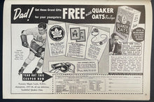 Load image into Gallery viewer, 1939 Toronto Maple Leafs Program New York Americans NHL Hockey Syl Apps Vintage