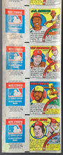Load image into Gallery viewer, 1979 Topps MLB Baseball Comics Bazooka Gum Strips Vtg Dave Winfield Pete Rose