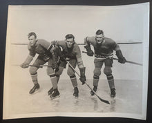 Load image into Gallery viewer, 1926 Vintage Photo of NY Rangers Bill Cook, Frank Boucher Bun Cook NHL Hockey
