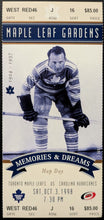 Load image into Gallery viewer, 1998 Maple Leaf Gardens Final Season Full Ticket Hap Day Toronto Maple Leafs